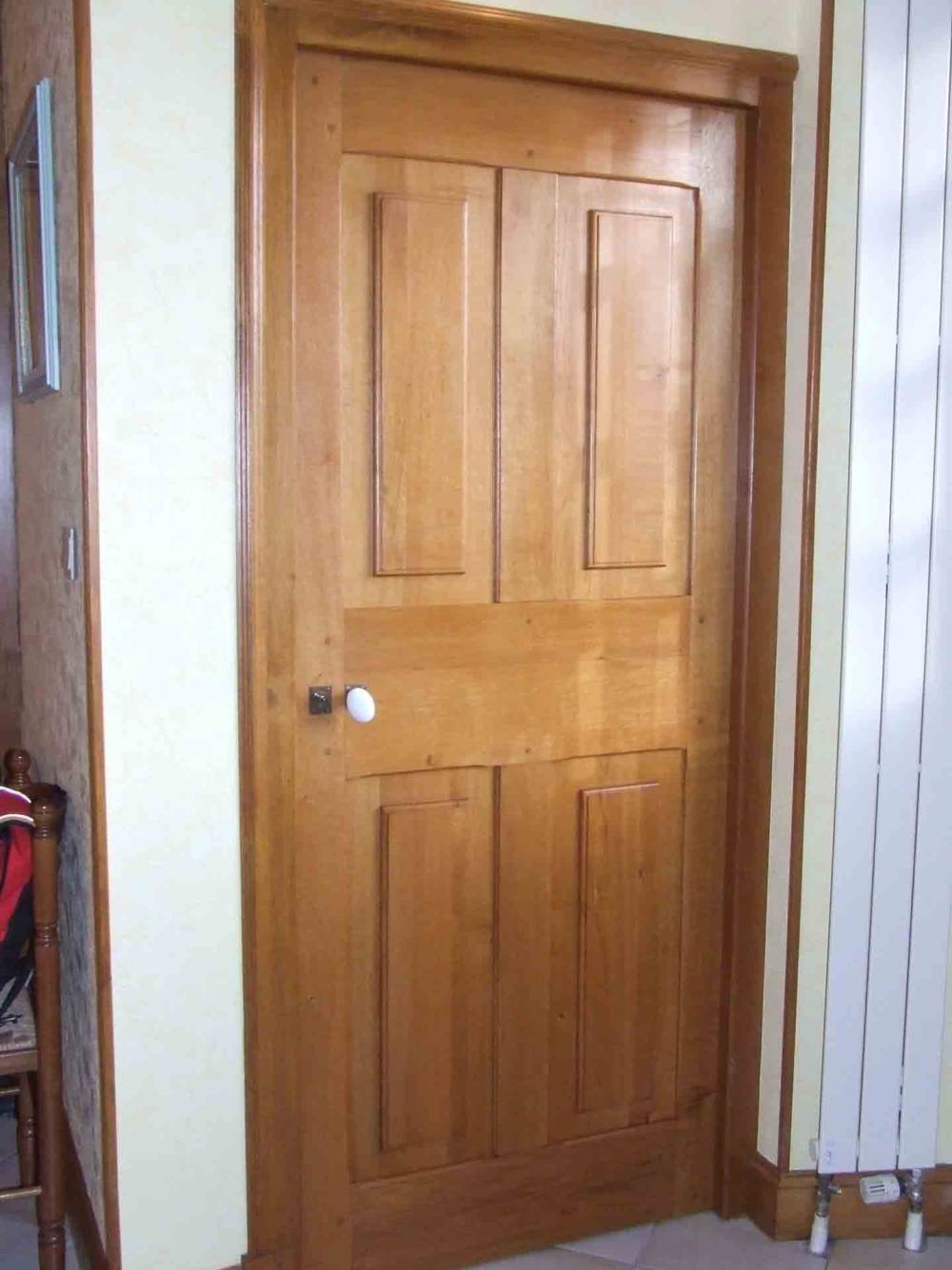 96.PORTE INTERIEUR EN CHENE N1