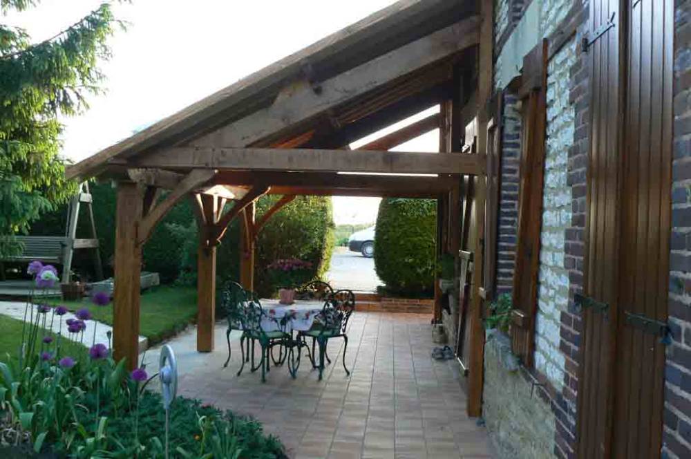 CHARPENTE POUR VERANDA